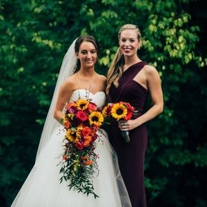 Sorella Vita Wine Red Formal Dress